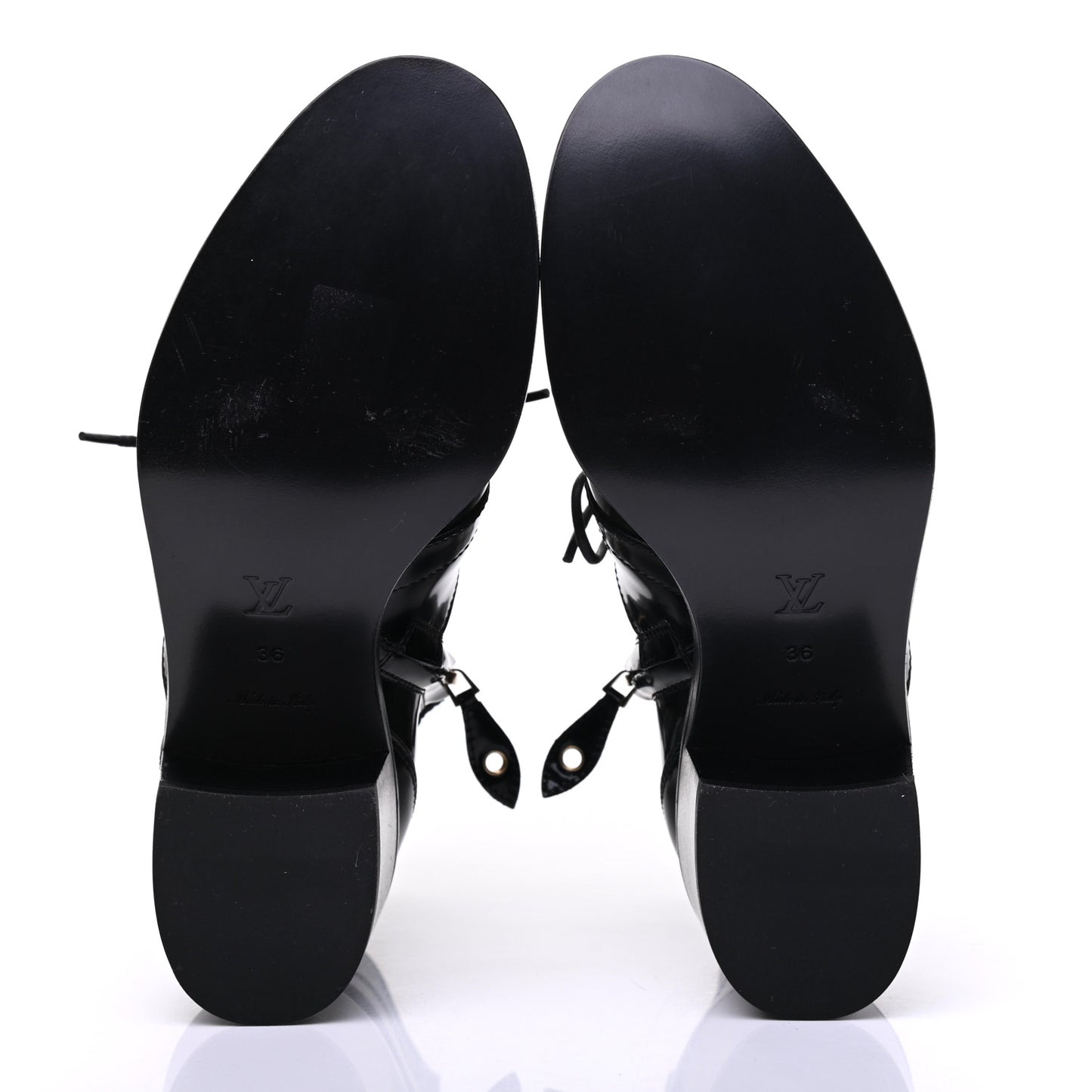 Calfskin Ankle Boots 36 Black