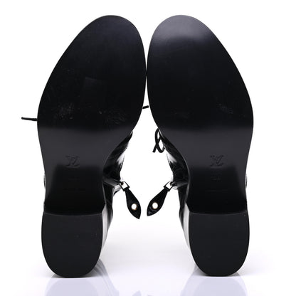Louis Vuitton Calfskin Ankle Boots 36 Black 5 of 13