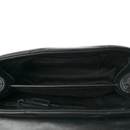 Saint Laurent Calfskin Y Quilted Monogram Toy Loulou Crossbody Bag Black 5 of 8