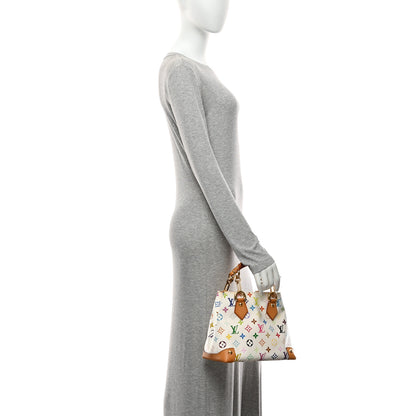 Louis Vuitton Monogram Multicolor Audra White 3 of 13