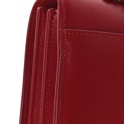 Saint Laurent Calfskin Medium Monogram Sunset Rouge Eros 11 of 11