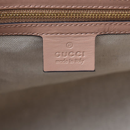 Gucci Monogram Vintage Web Medium Boston Pink 6 of 11