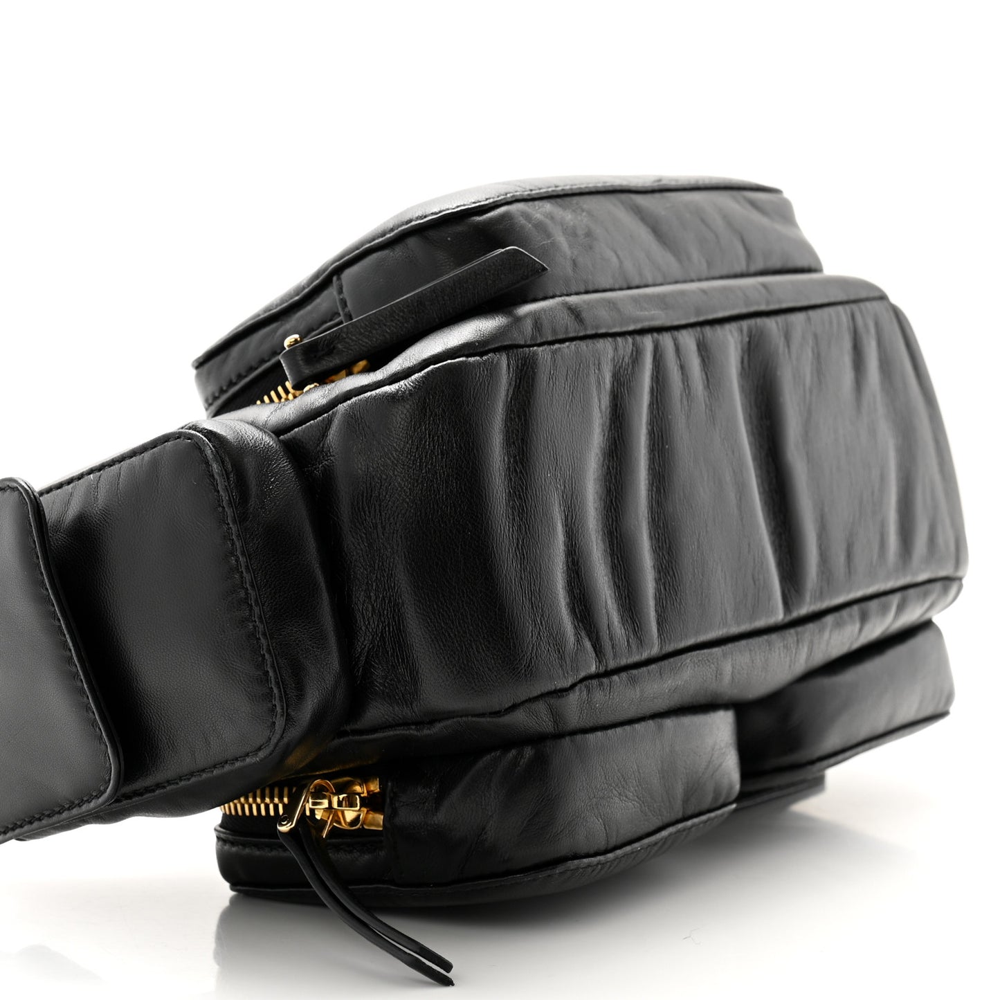 Nappa Multi Pocket Hobo Black