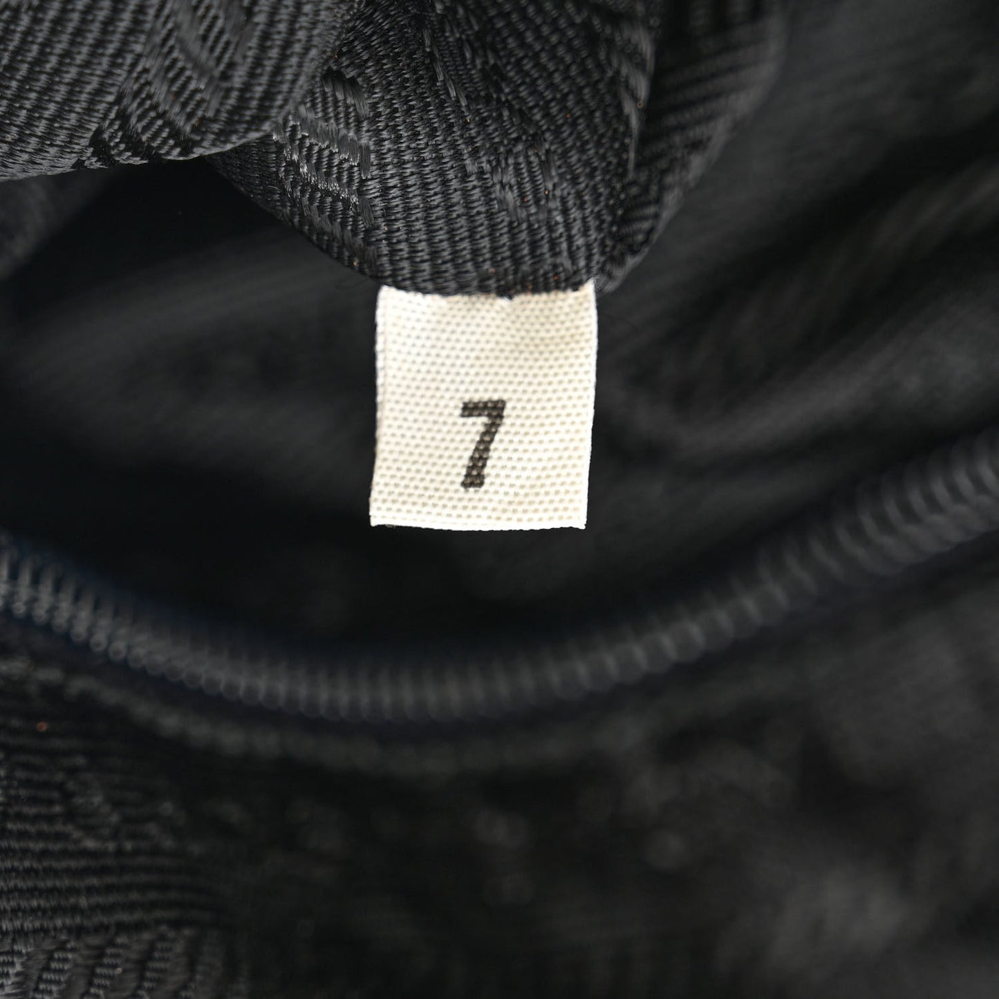 Nylon Tessuto Quilted Shoulder Bag Black