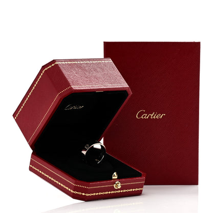 Cartier 18K White Gold 5.5mm LOVE Ring 57 8 5 of 5