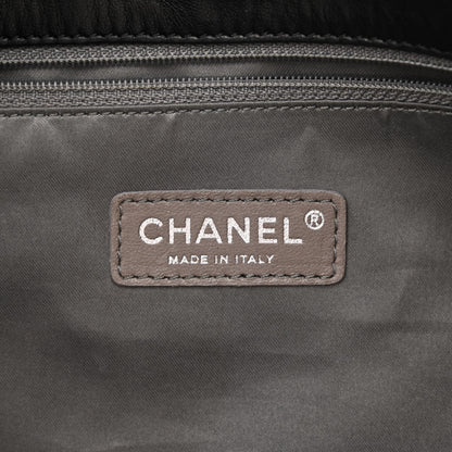 Chanel Patent Calfskin Patchwork Brooklyn Tote Black 6 of 12