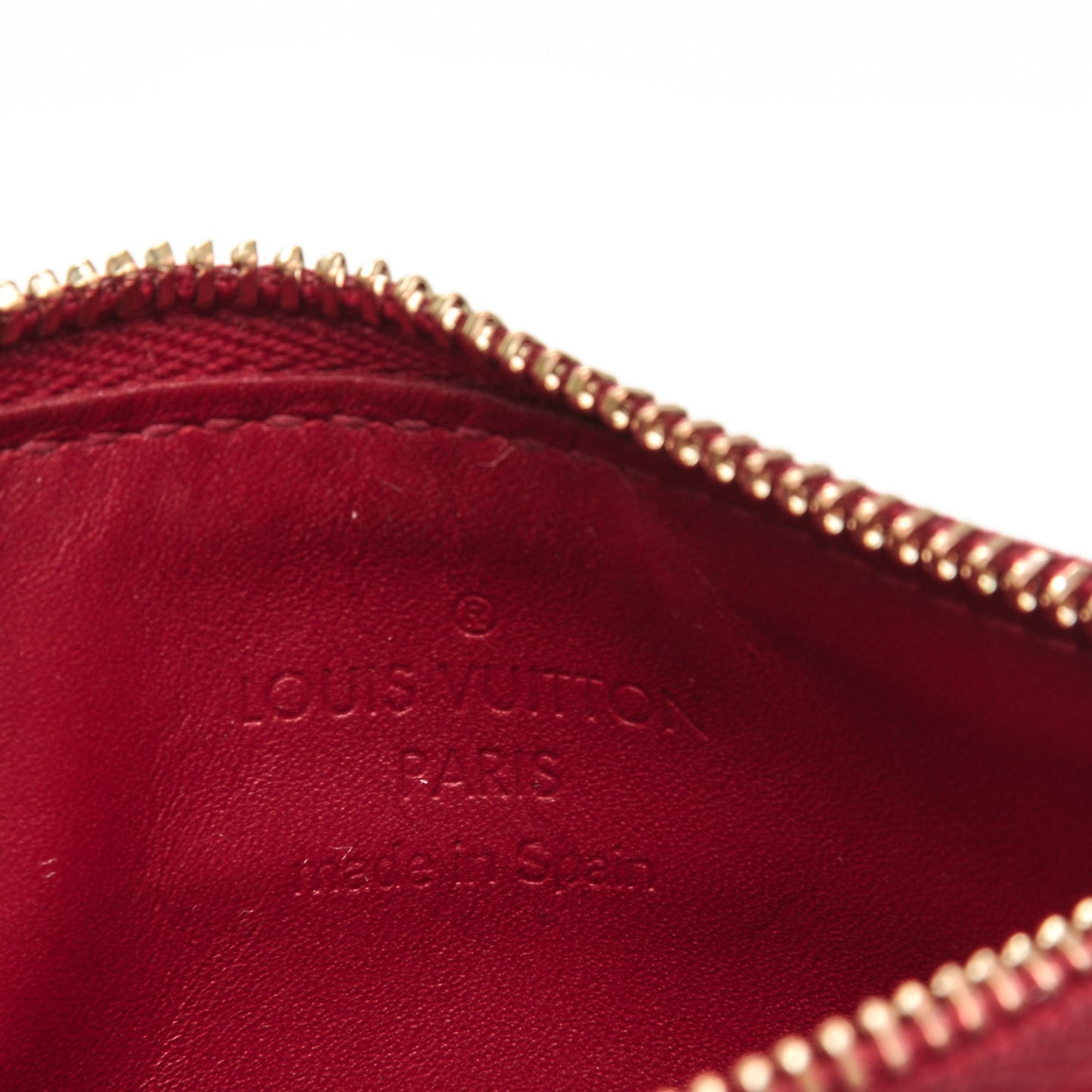 Vernis Key Pouch Pomme D'Amour