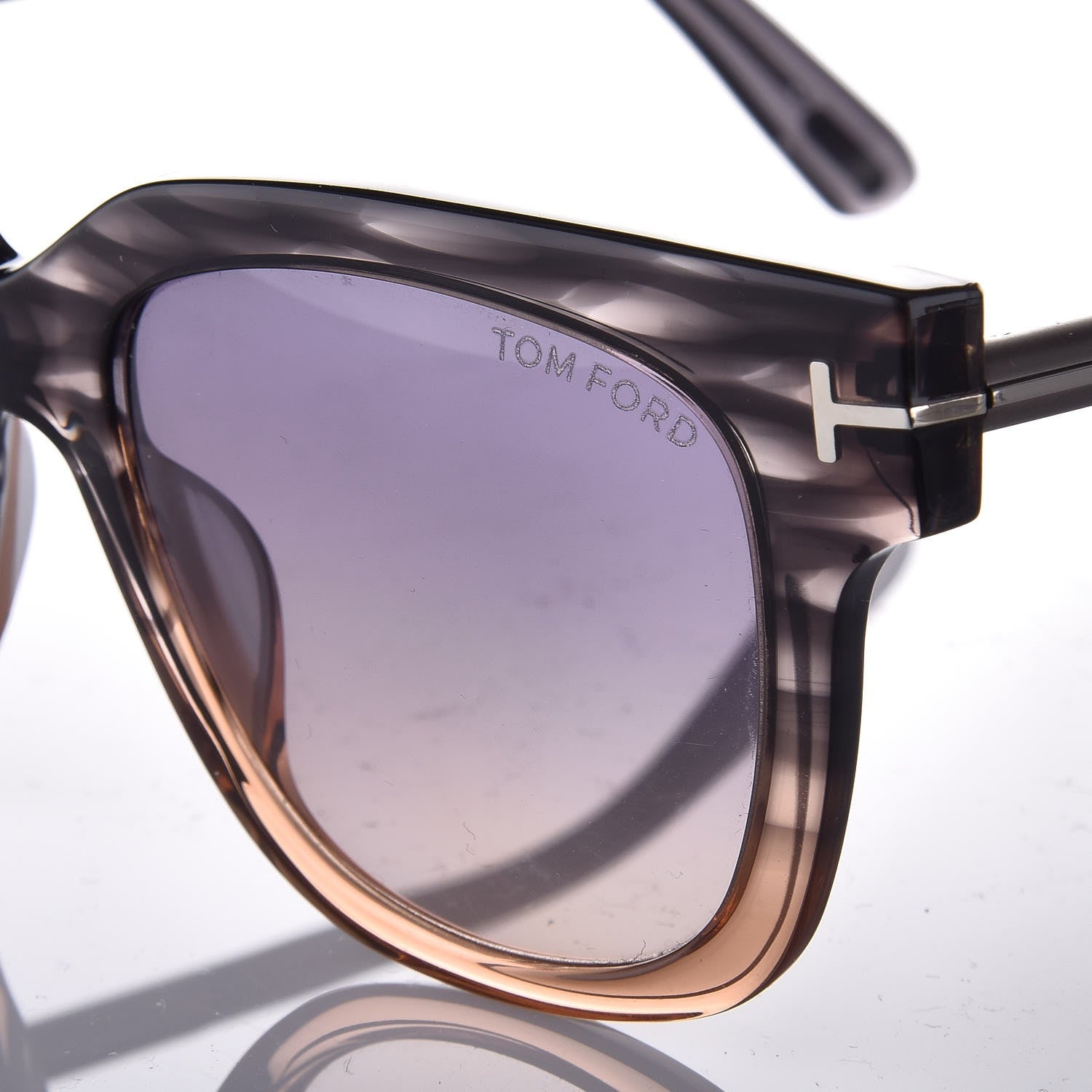 Tom Ford Tracy Sunglasses TF436 Grey Peach 7 of 8
