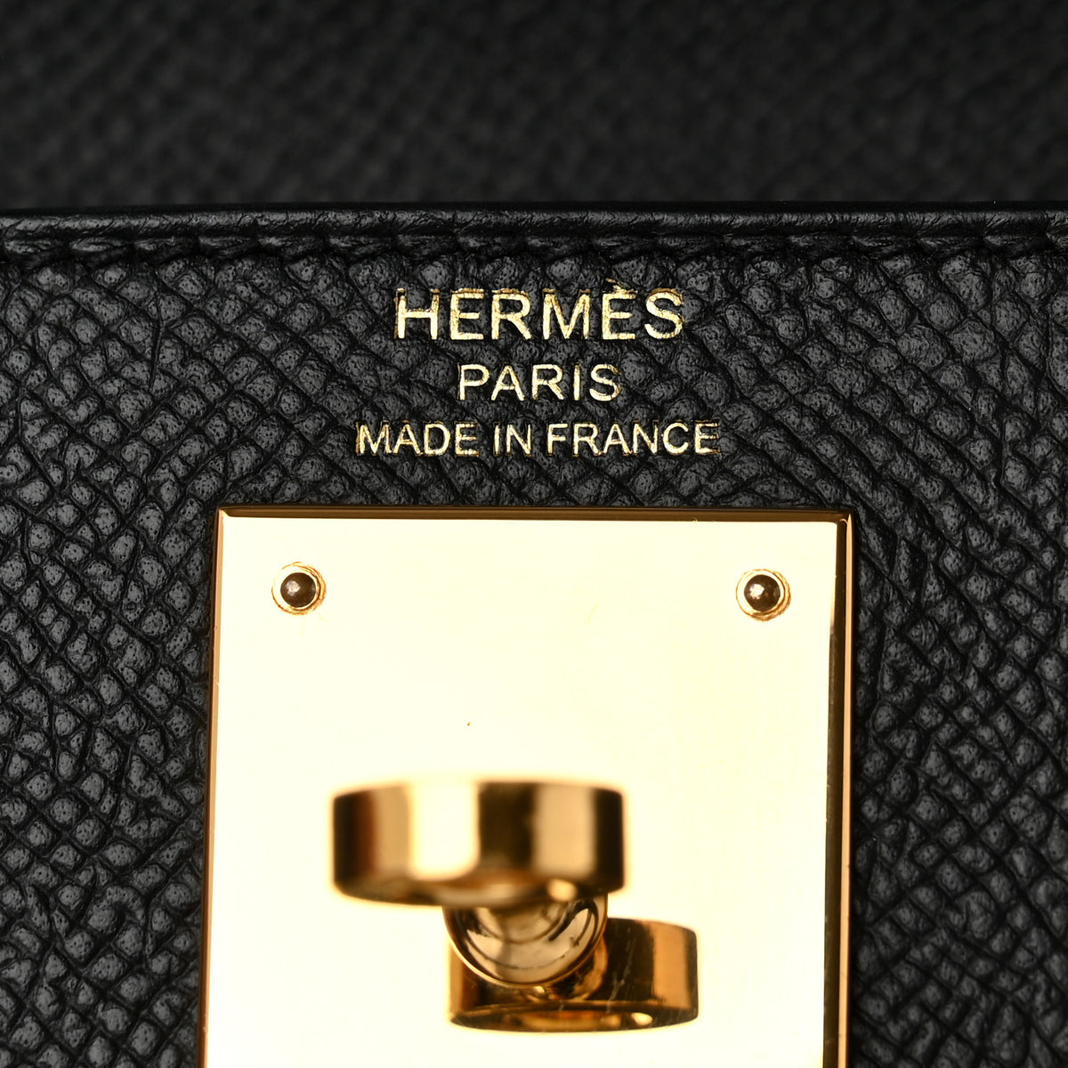 Hermes Epsom Kelly Sellier 28 Black 6 of 10