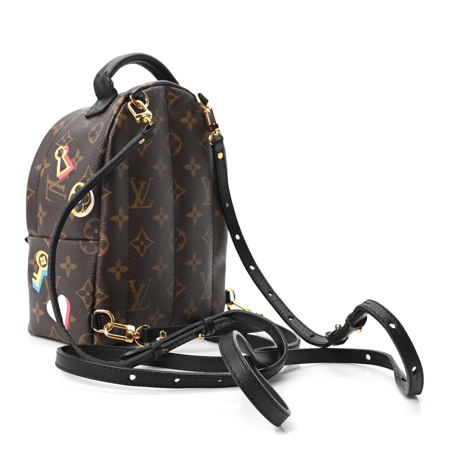 Monogram Love Lock Palm Springs Backpack Mini