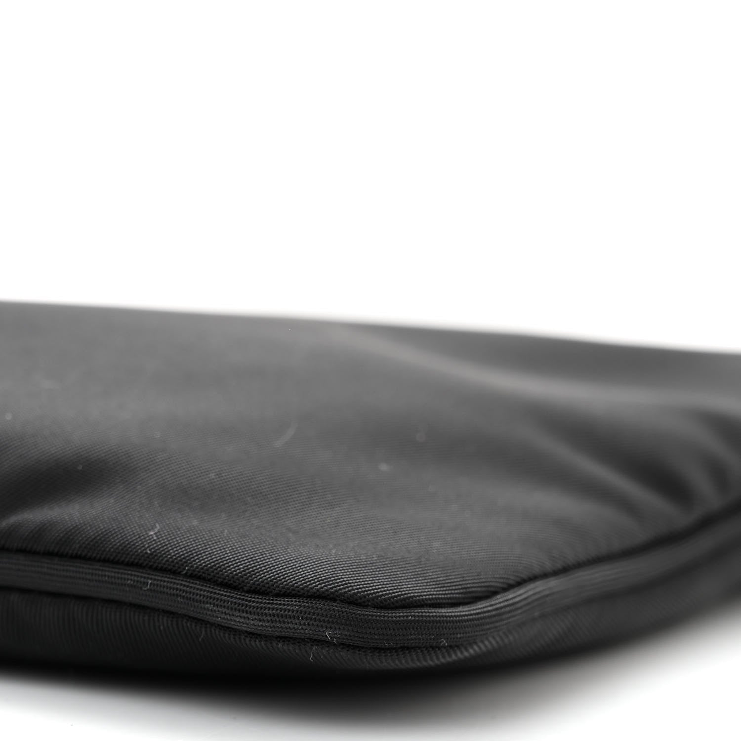 Prada Tessuto Nylon Saffiano Pochette Black 11 of 13