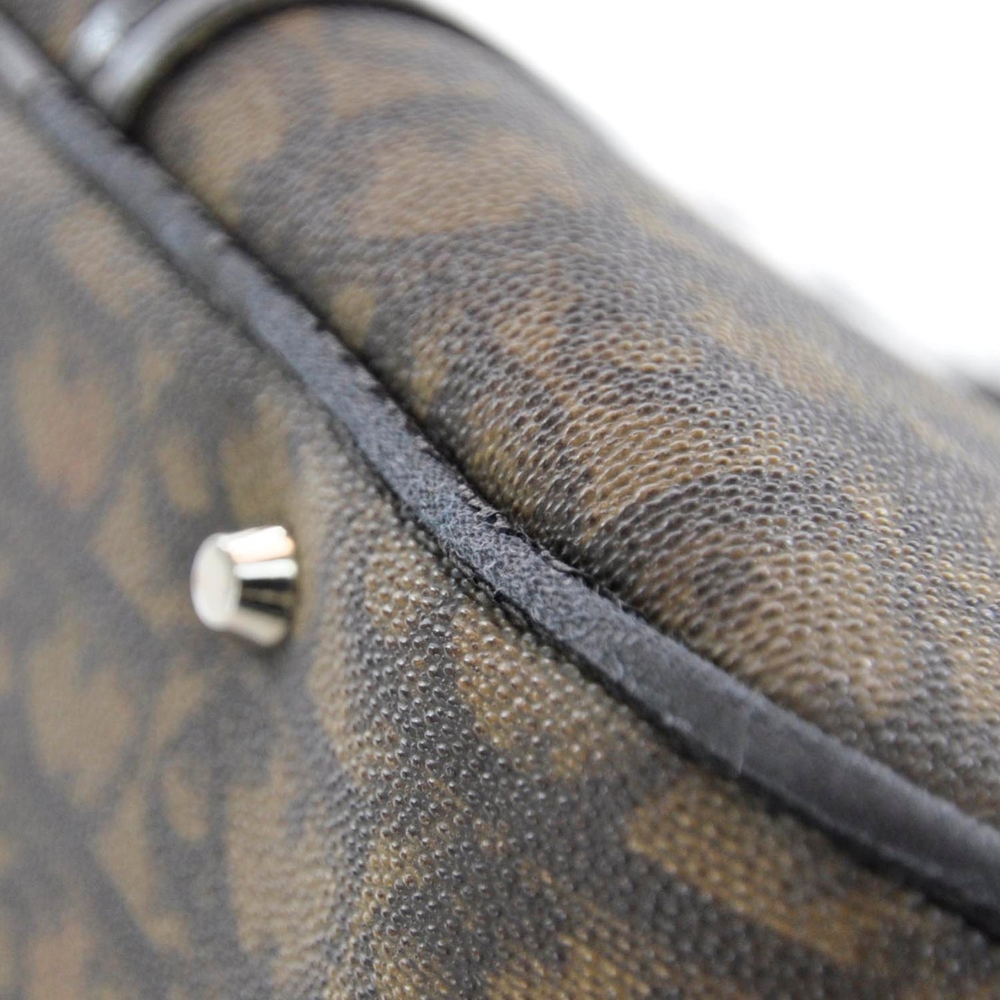 Monogram Trotter Romantique Zipped Tote Brown