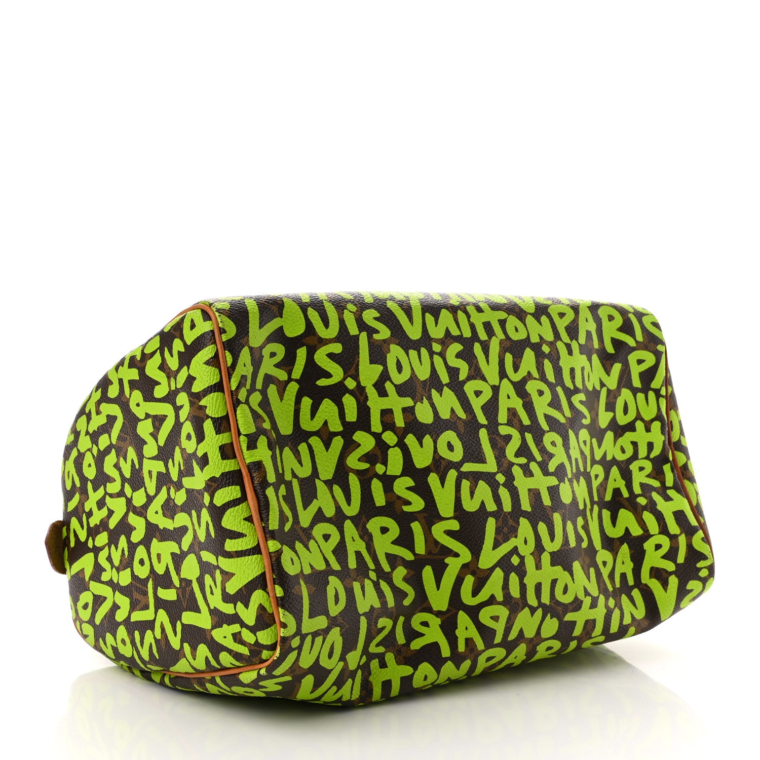 Louis Vuitton Monogram Graffiti Speedy 30 Green 4 of 10