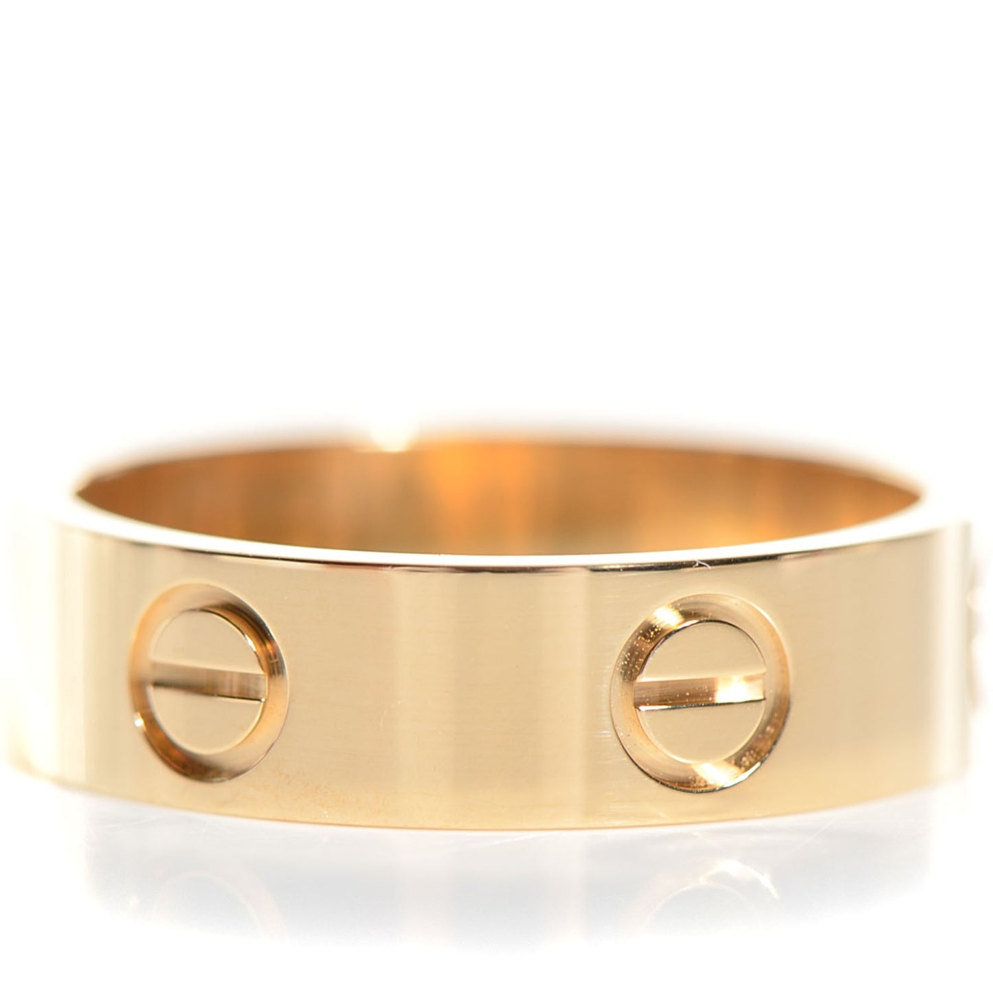 18K Yellow Gold 5.5mm LOVE Ring 56 7.5