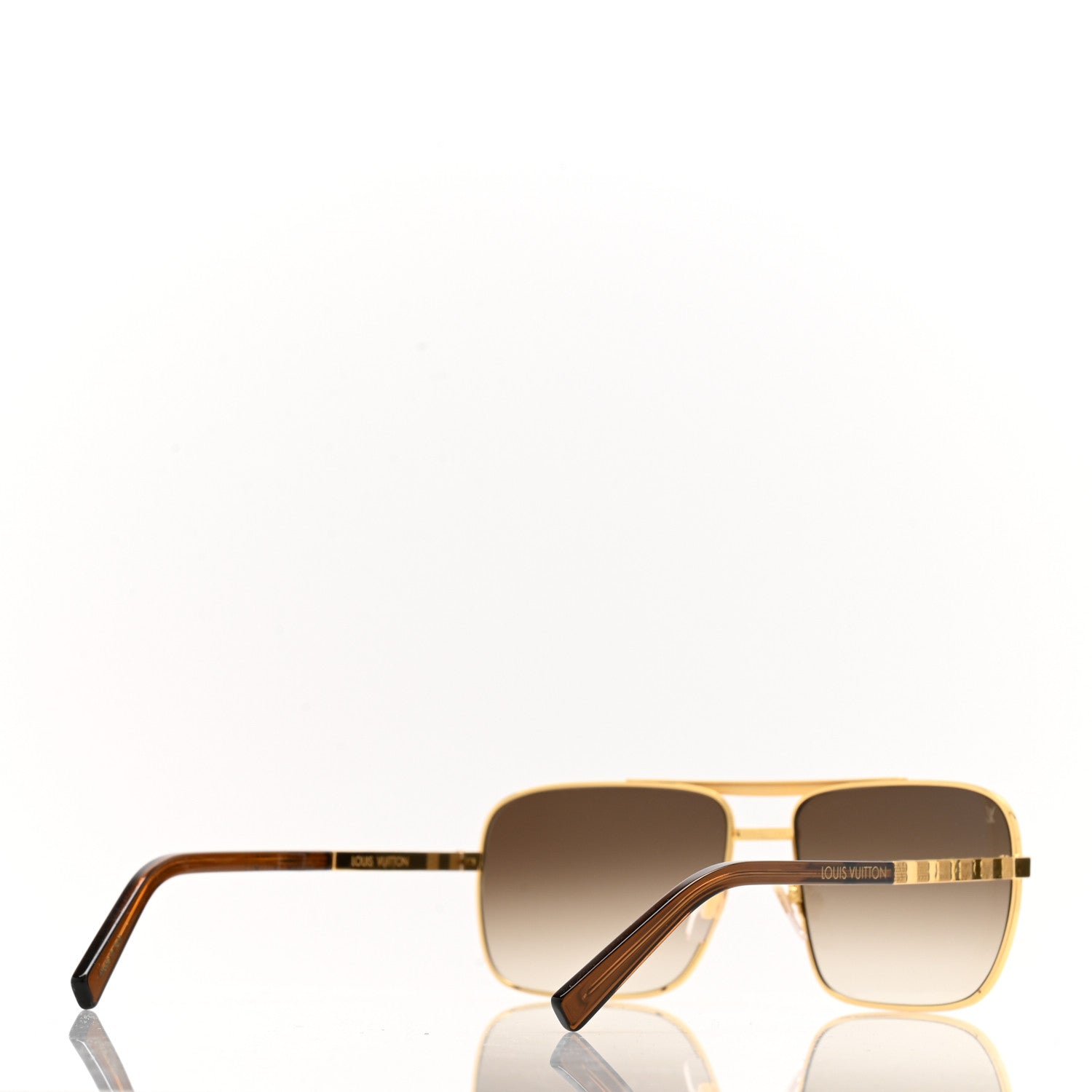 Louis Vuitton Attitude Sunglasses Z0259U Gold 1564966 – FASHIONPHILE
