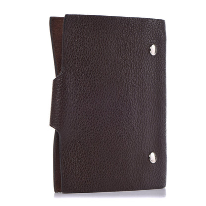 Hermes Togo Ulysse PM Notebook Cover Chocolate 3 of 11