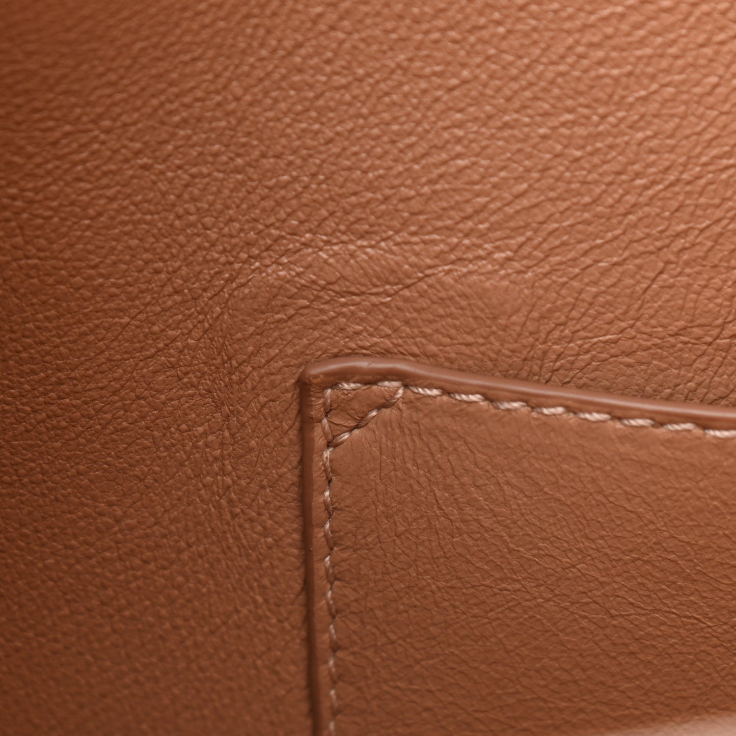 Calfskin Drawstring Shoulder Bag Sable