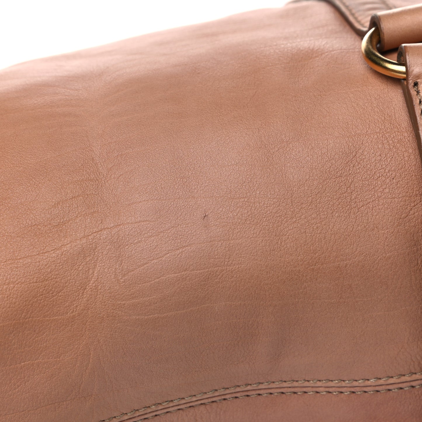 Vitello Medium Bow Bag Brown
