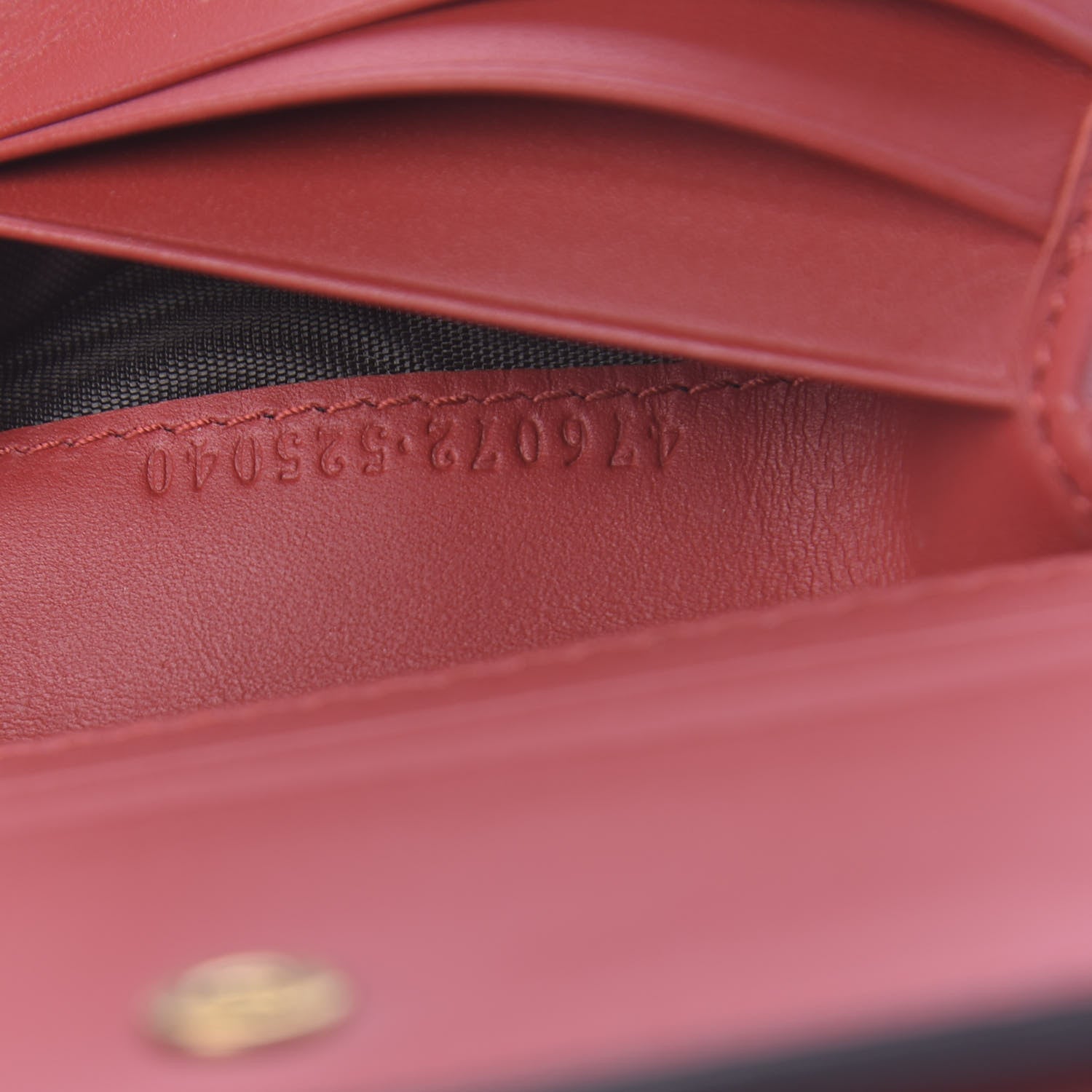 Gucci Calfskin Queen Margaret Card Case Wallet Hibiscus Red Mystic White 7 of 7