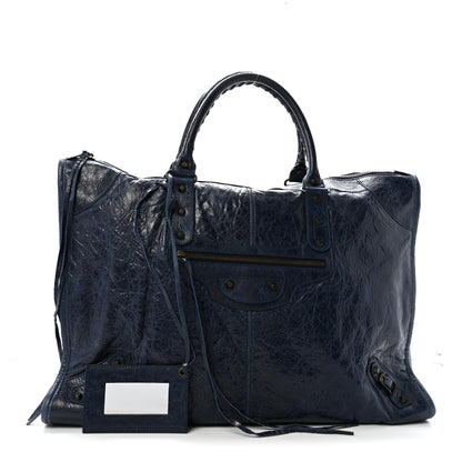 Balenciaga Agneau Classic Hardware Weekender Officier 3 of 11