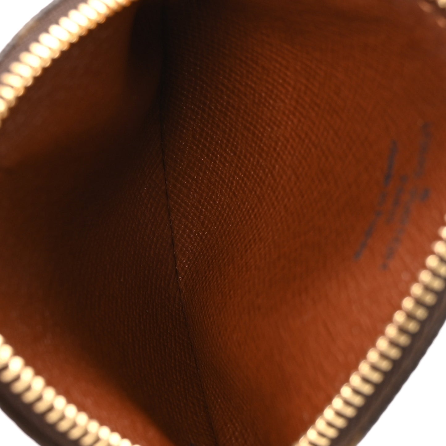Monogram Round Coin Purse