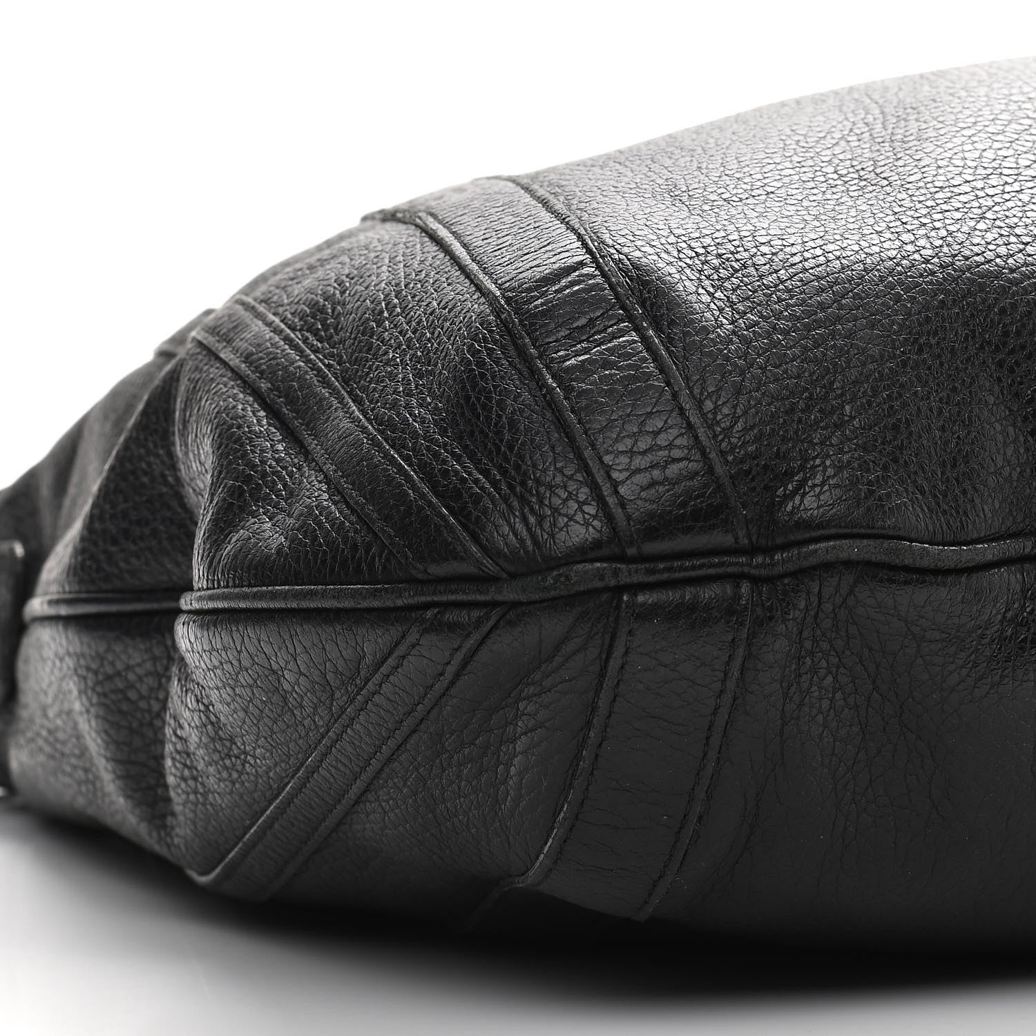 Gucci Pebbled Calfskin Medium Abbey Convertible Tote Black 8 of 16