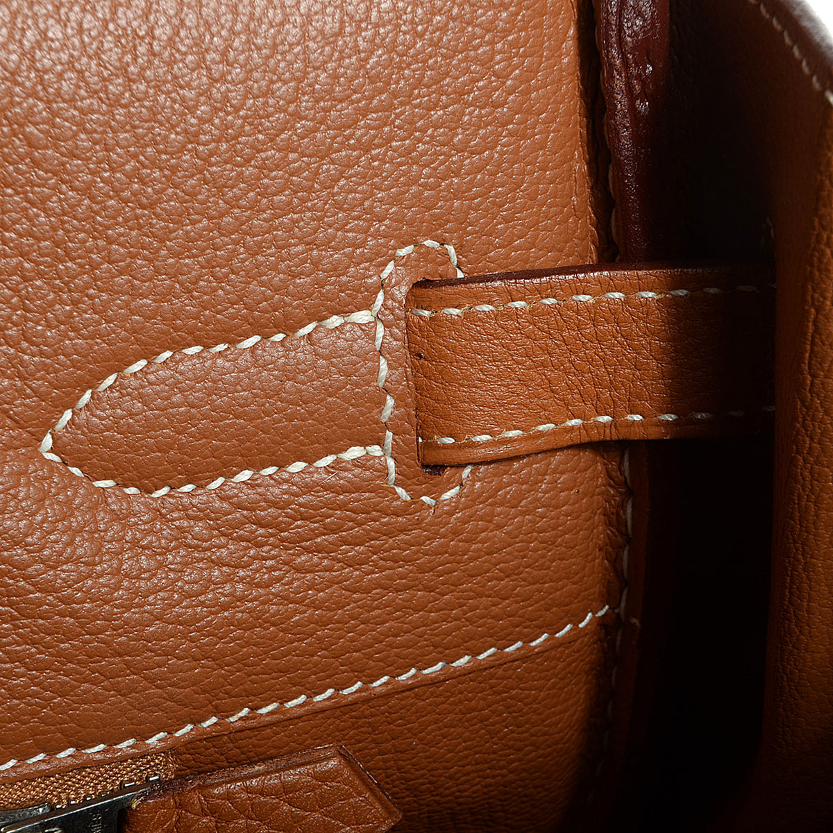 Togo Birkin 35 Gold
