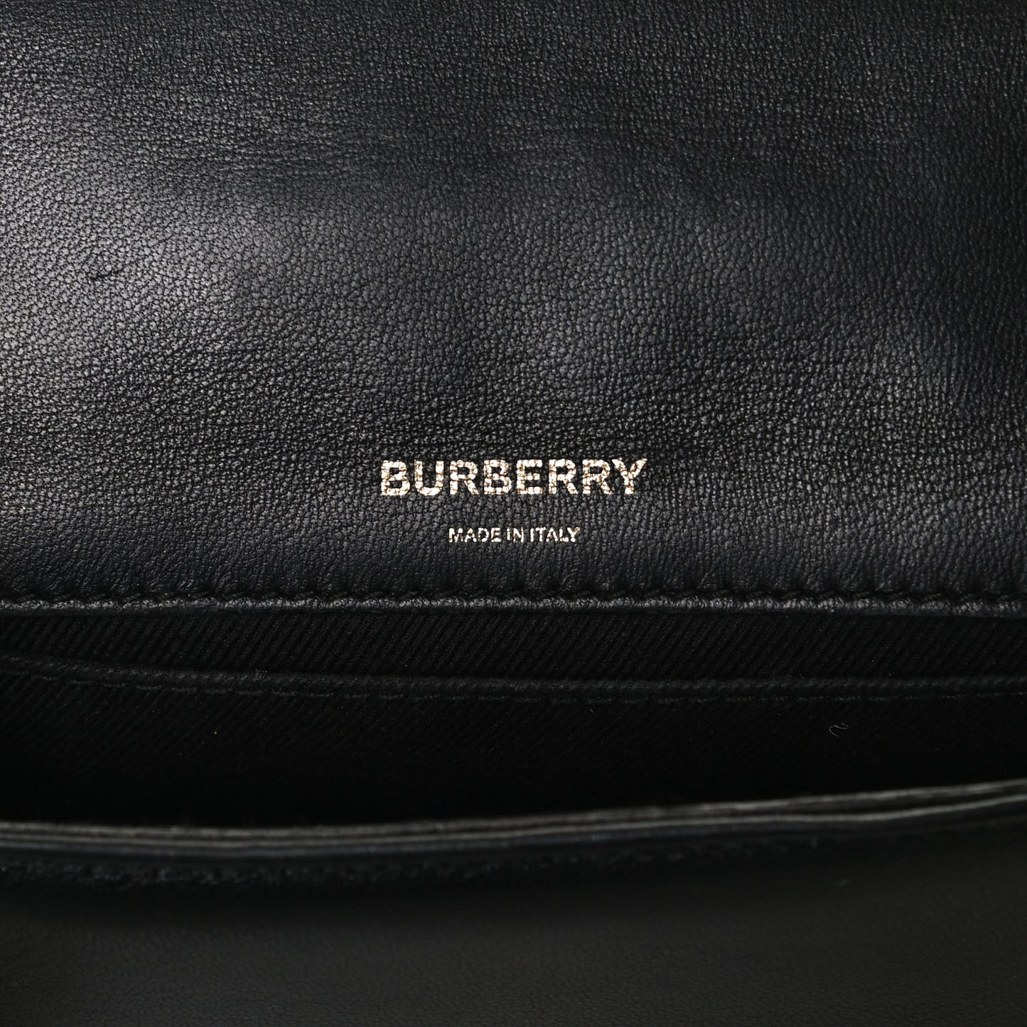 Grainy Calfskin Quilted Mini Lola Bag Black
