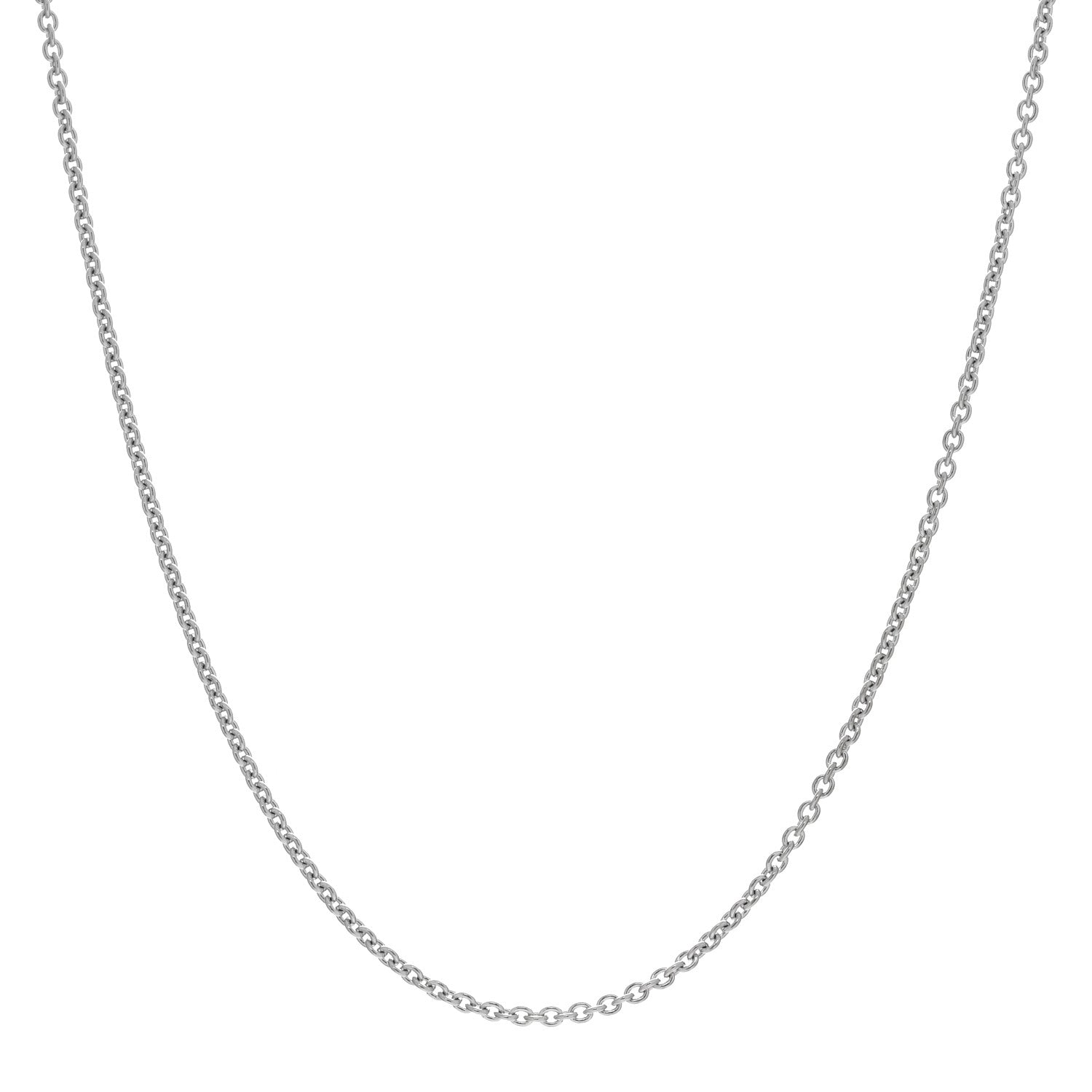 Bulgari 18K White Gold Chain Necklace 1 of 4