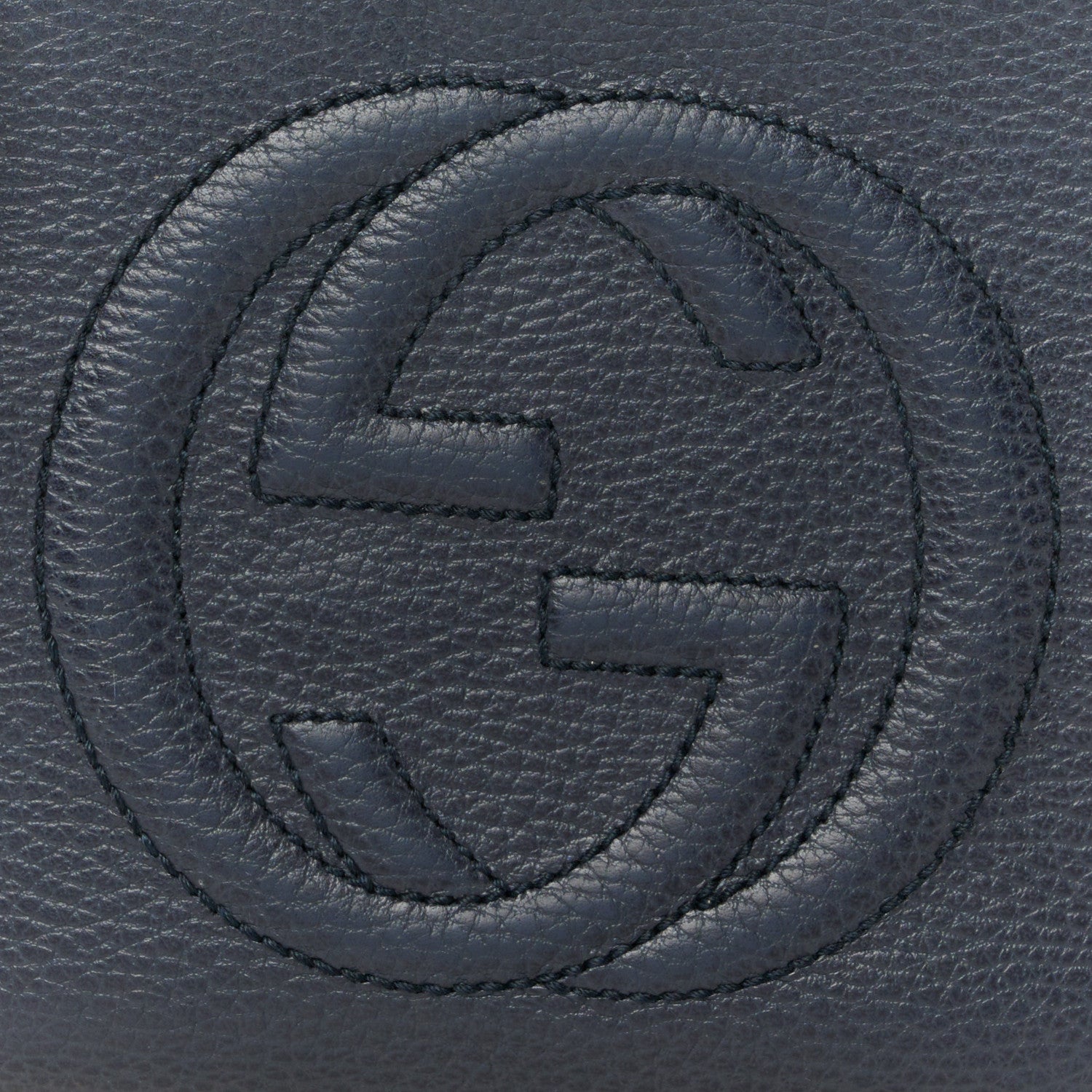 Gucci Dollar Calfskin Small Soho Disco Bag Blue Hibiscus Red Mystic White 9 of 11