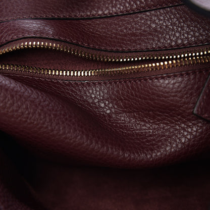 Valentino Garavani Pebbled Calfskin Small Rockstud Flip-Lock Messenger Bag Vinaccia 5 of 8