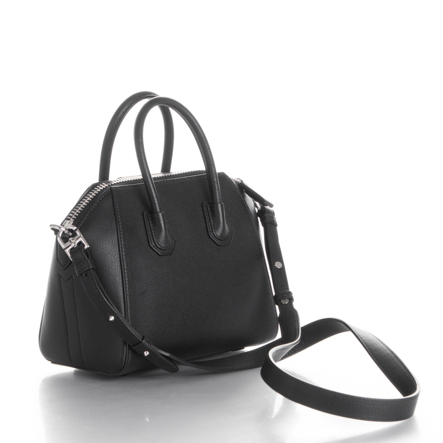 Givenchy Sugar Goatskin Mini Antigona Black 3 of 7