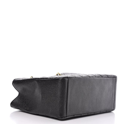 Chanel Caviar Quilted Grand Shopping Tote GST Black 4 of 12