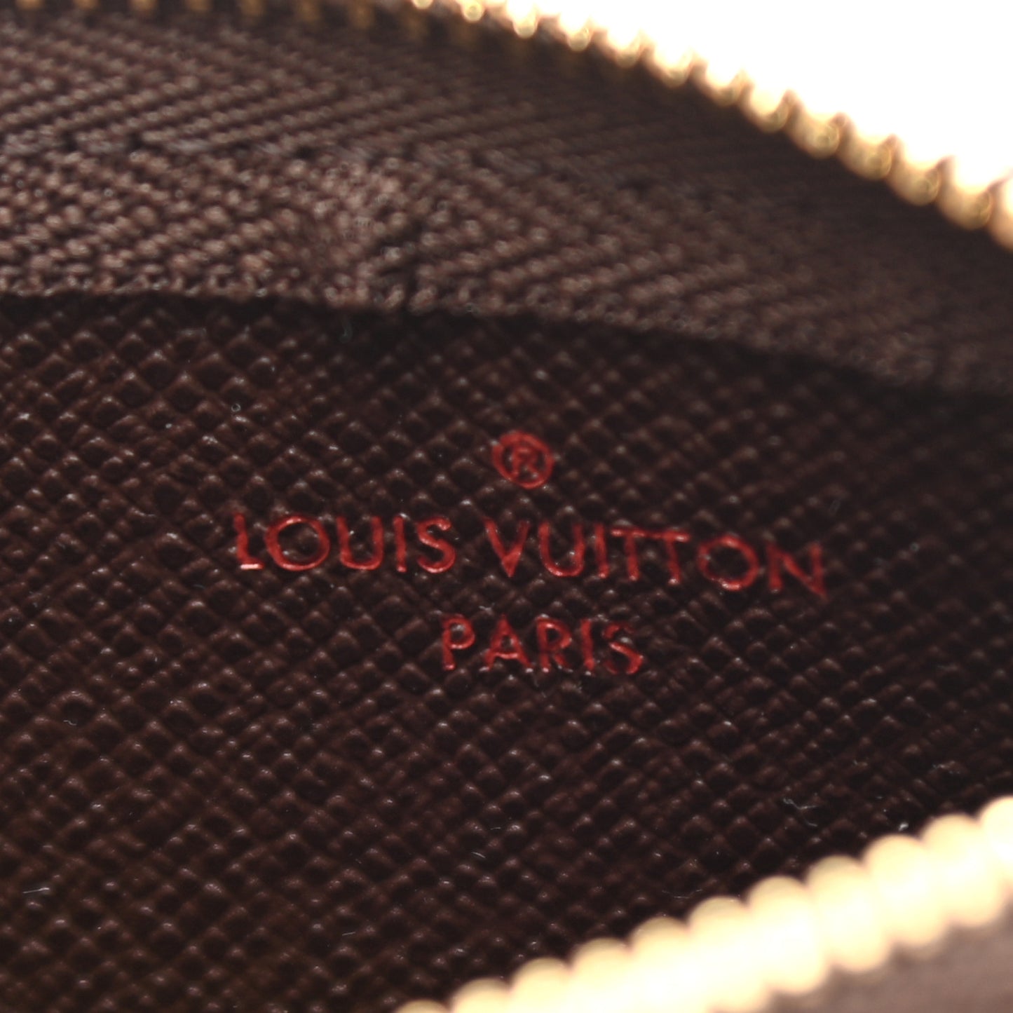 Damier Ebene Key Pouch
