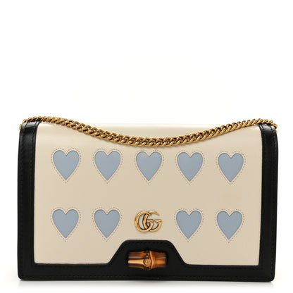 Gucci Calfskin Lovelight Mini Diana Chain Bag Mystic White Paradise Cloude 1 of 11