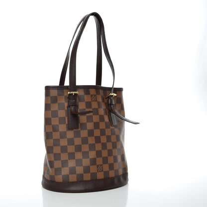 Louis Vuitton Damier Ebene Marais Bucket 23 3 of 15