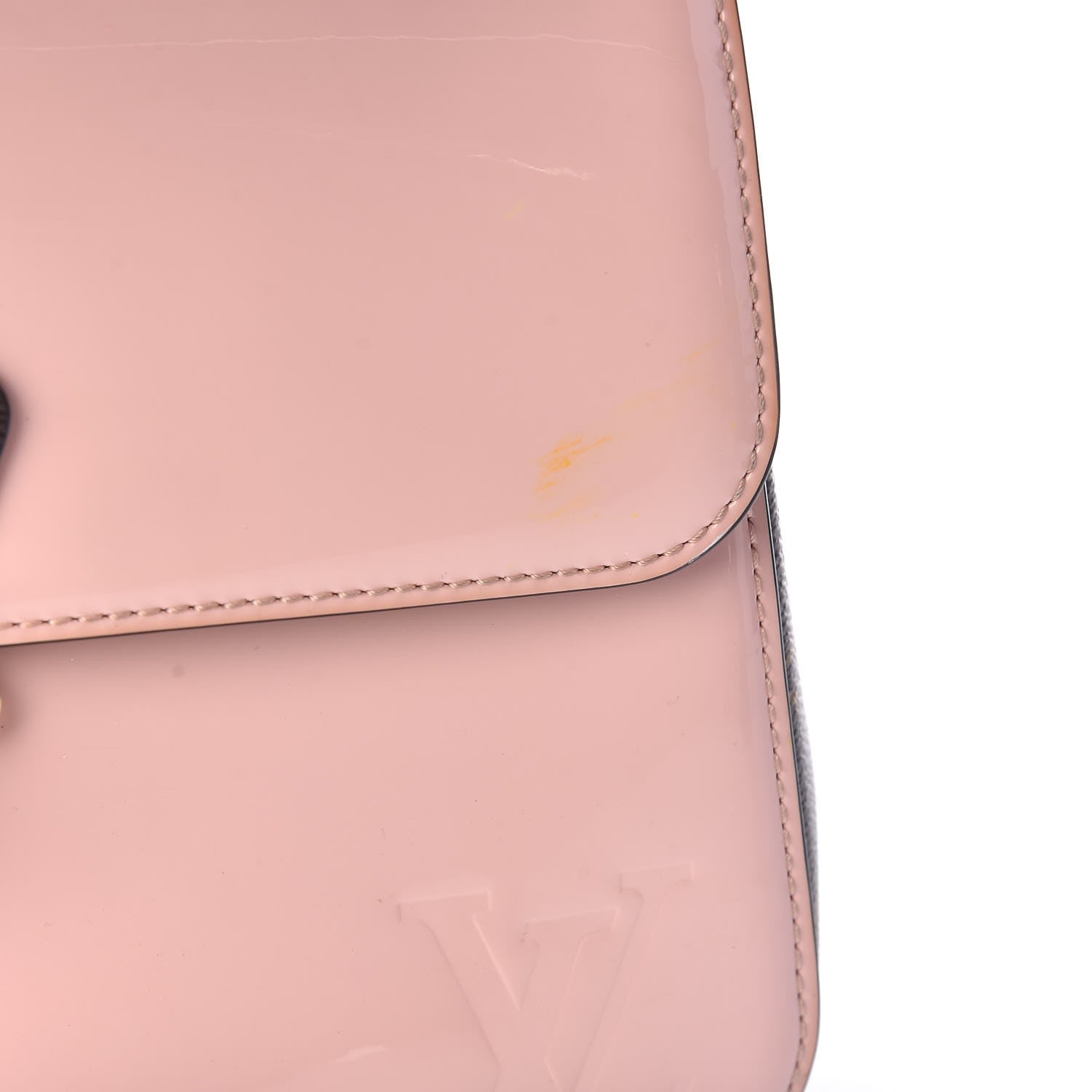 Louis Vuitton Patent Calfskin Monogram Cherrywood PM Rose Ballerine 13 of 13