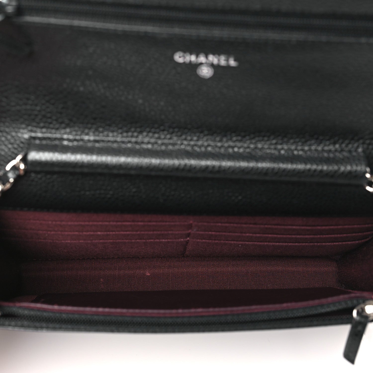 Chanel Caviar Quilted Wallet on Chain WOC Black 5 of 13