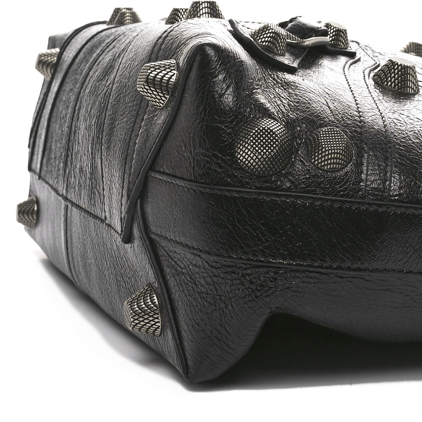 Agneau Arena Medium Le Cagole Carry All Bag Black