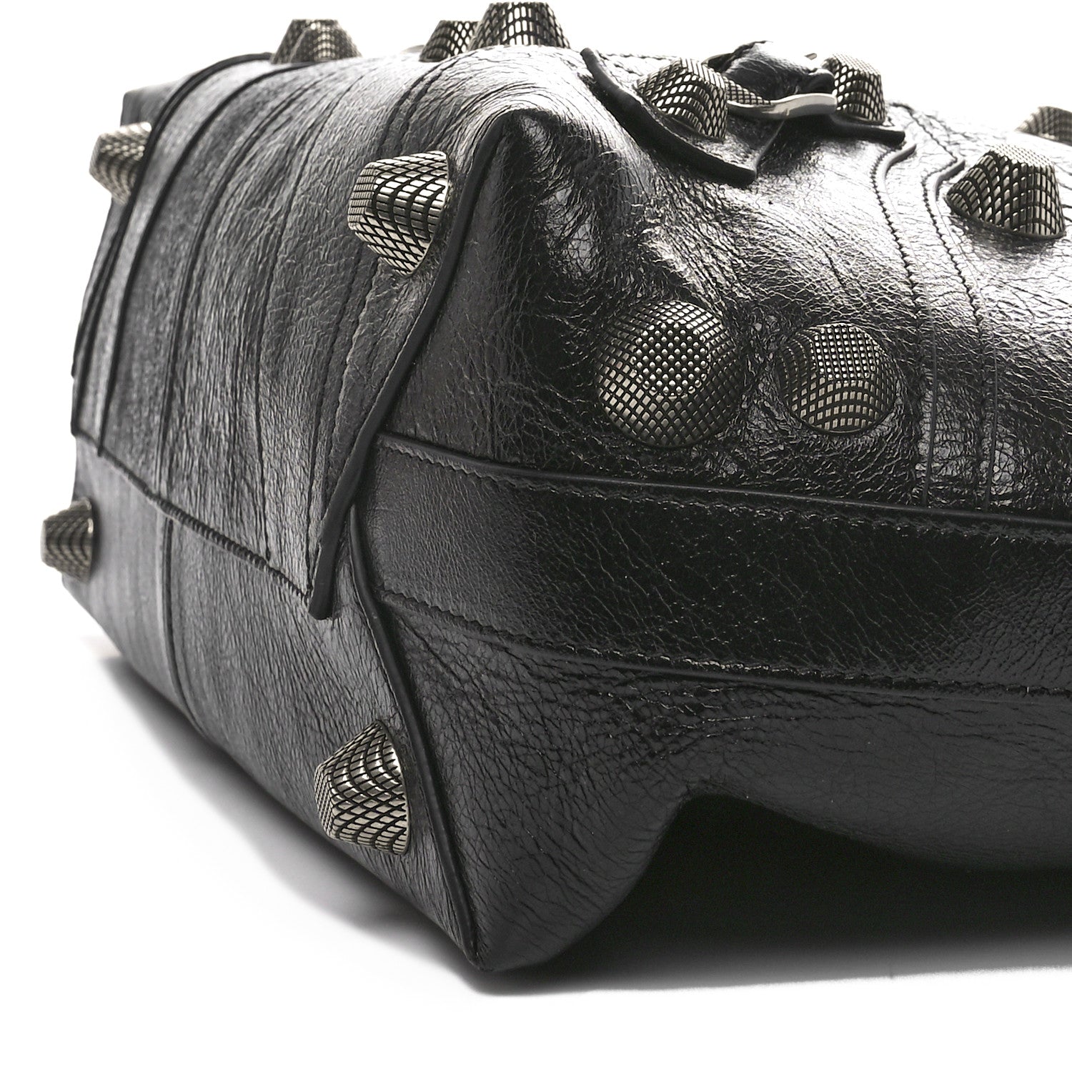 Balenciaga Agneau Arena Medium Le Cagole Carry All Bag Black 10 of 10