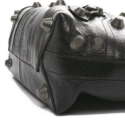 Balenciaga Agneau Arena Medium Le Cagole Carry All Bag Black 10 of 10