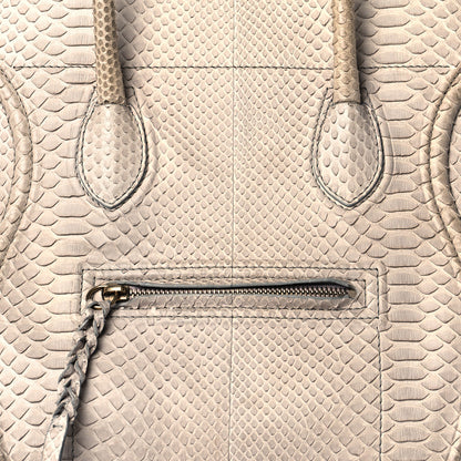 Celine Python Medium Phantom Luggage Grey 7 of 10