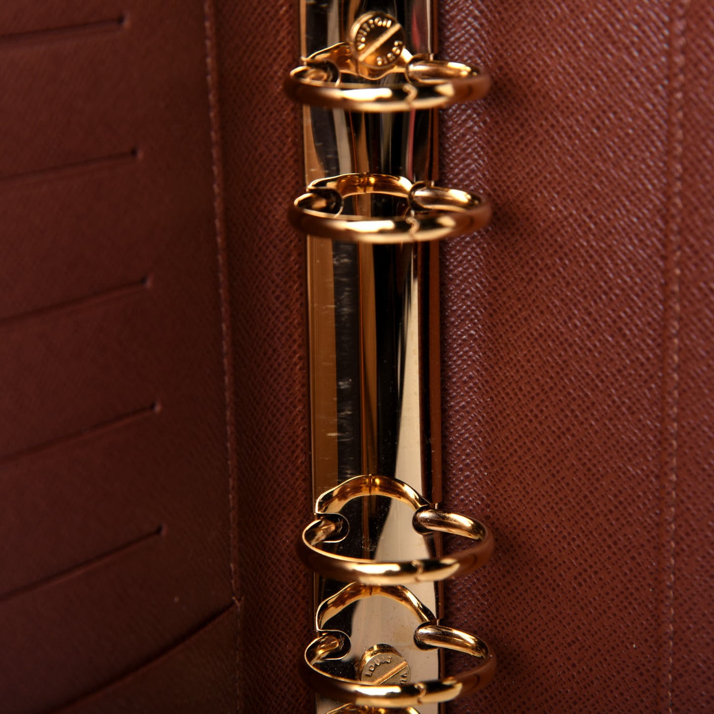 Monogram Medium Ring Agenda Cover