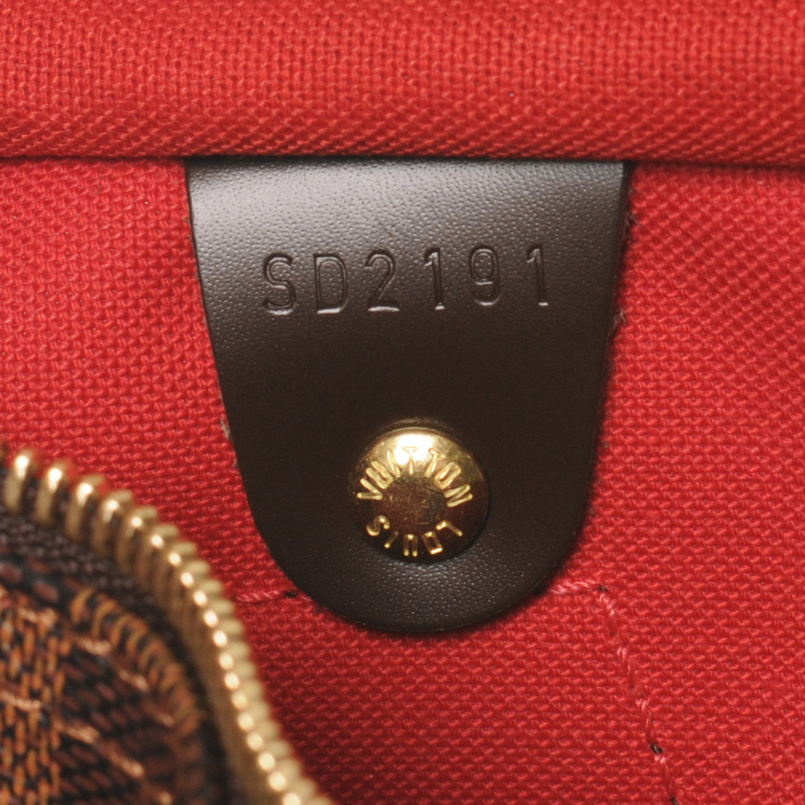 Louis Vuitton Damier Ebene Speedy 30 6 of 8