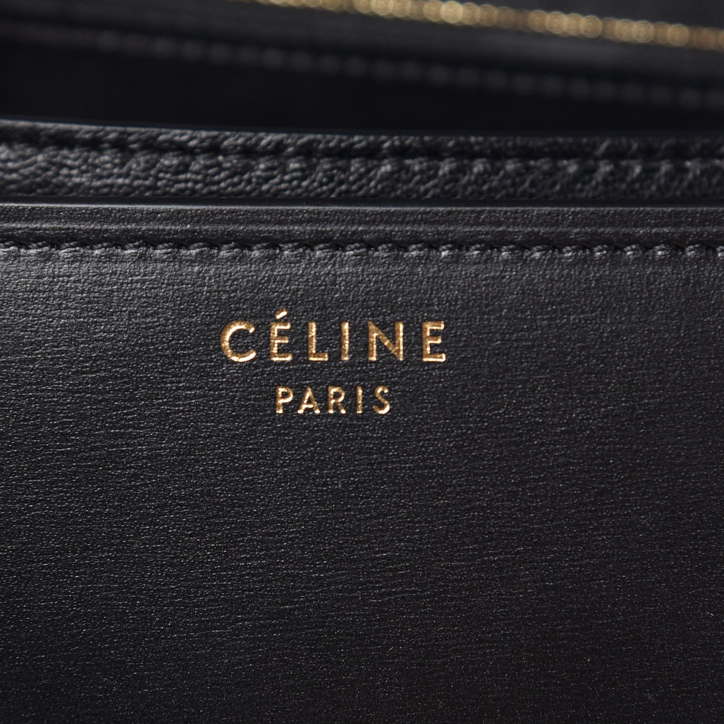 Box Calfskin Medium Classic Box Flap Bag Black