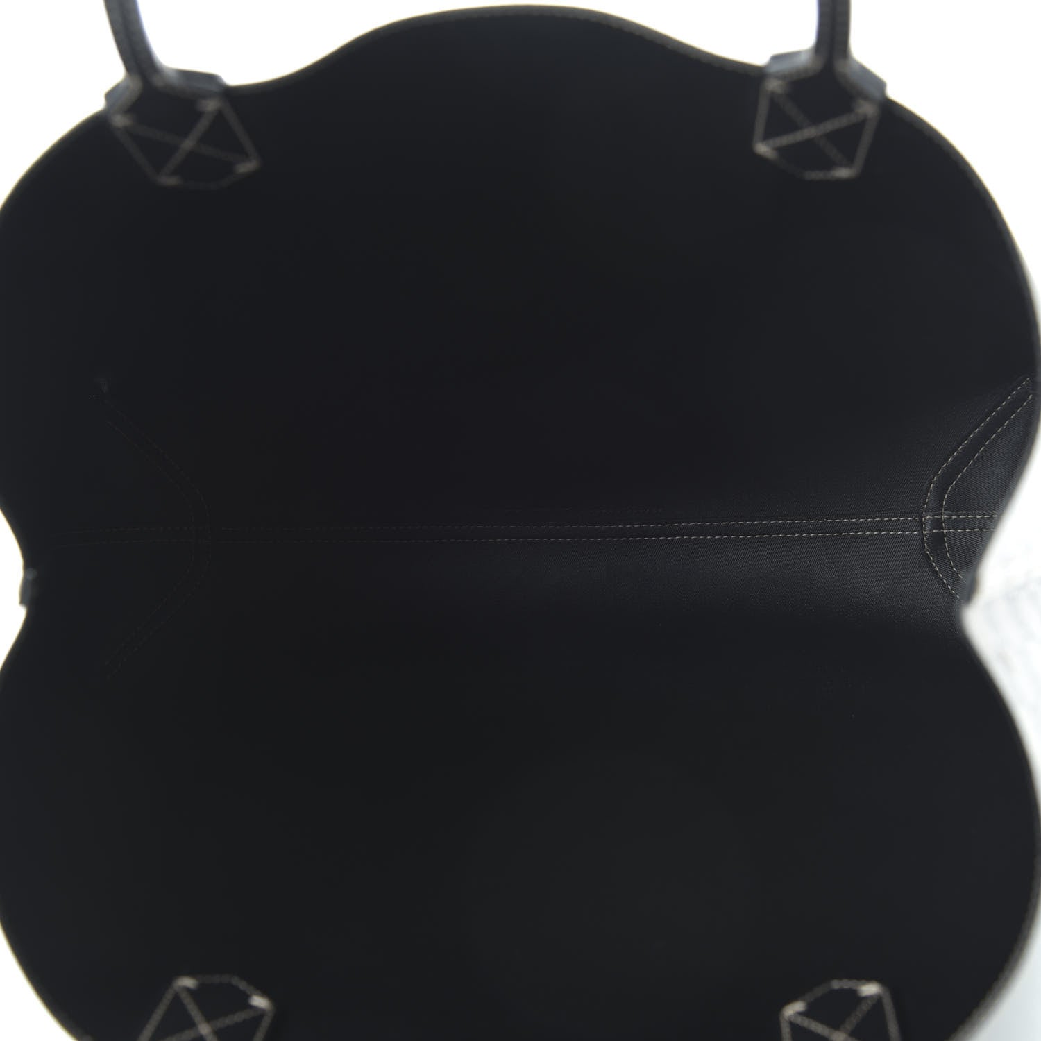 Gucci Calfskin GG Supreme Monogram Medium Reversible Tote Black 12 of 15