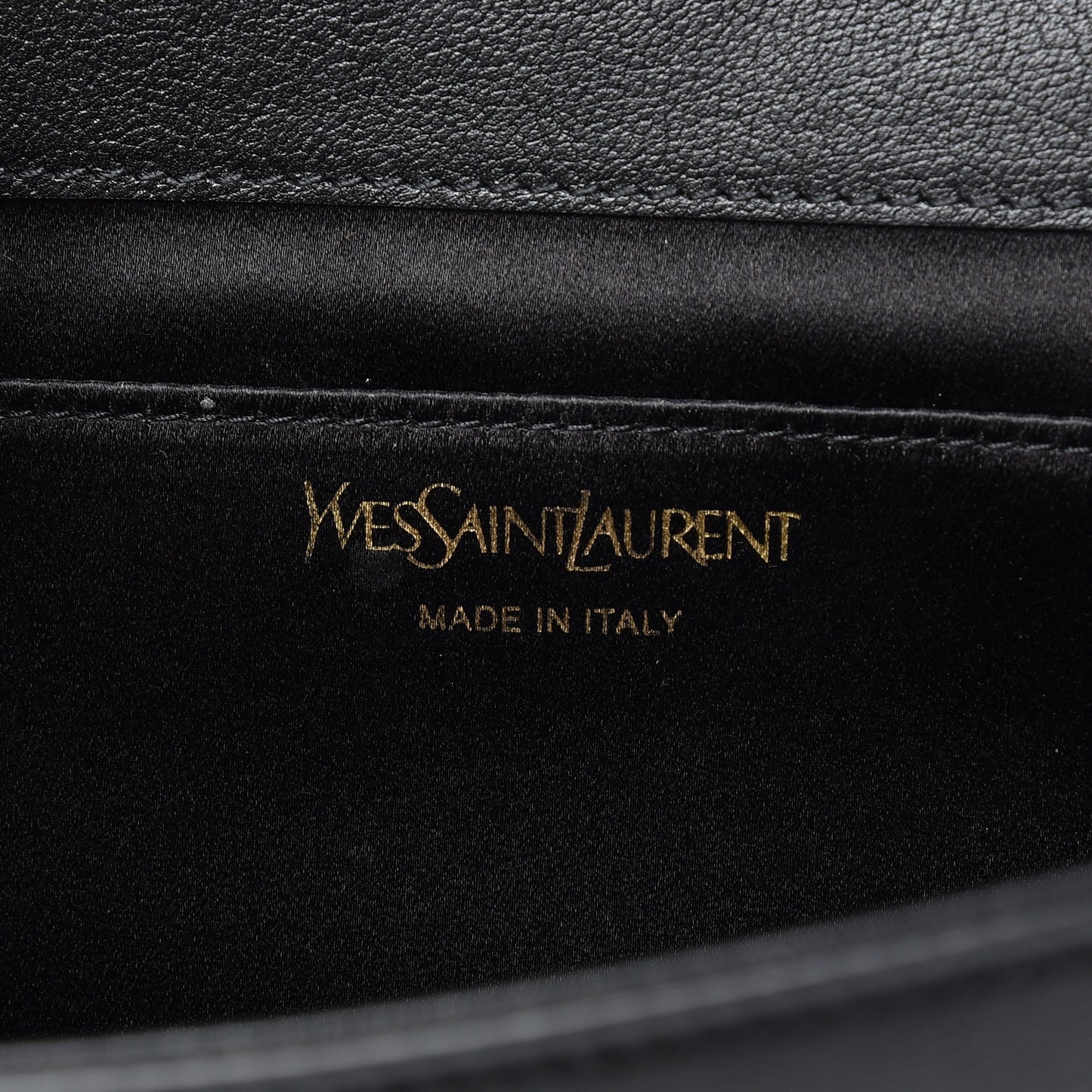 Calfskin Large Belle De Jour Clutch Black