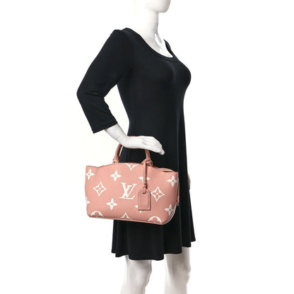 Louis Vuitton Empreinte Monogram Giant Petit Palais Rose Trianon Creme 3 of 8