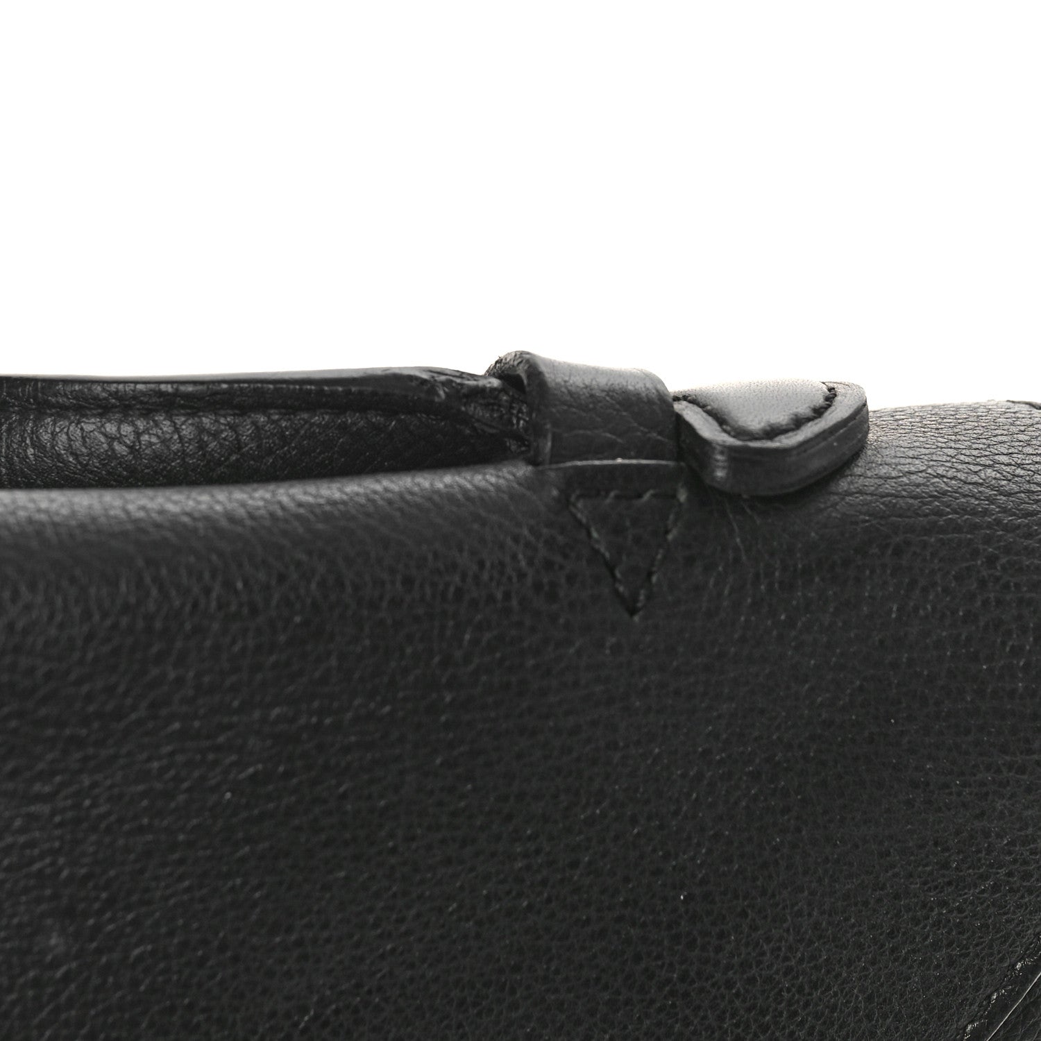 Louis Vuitton Calfskin Lockme MM Black 10 of 13