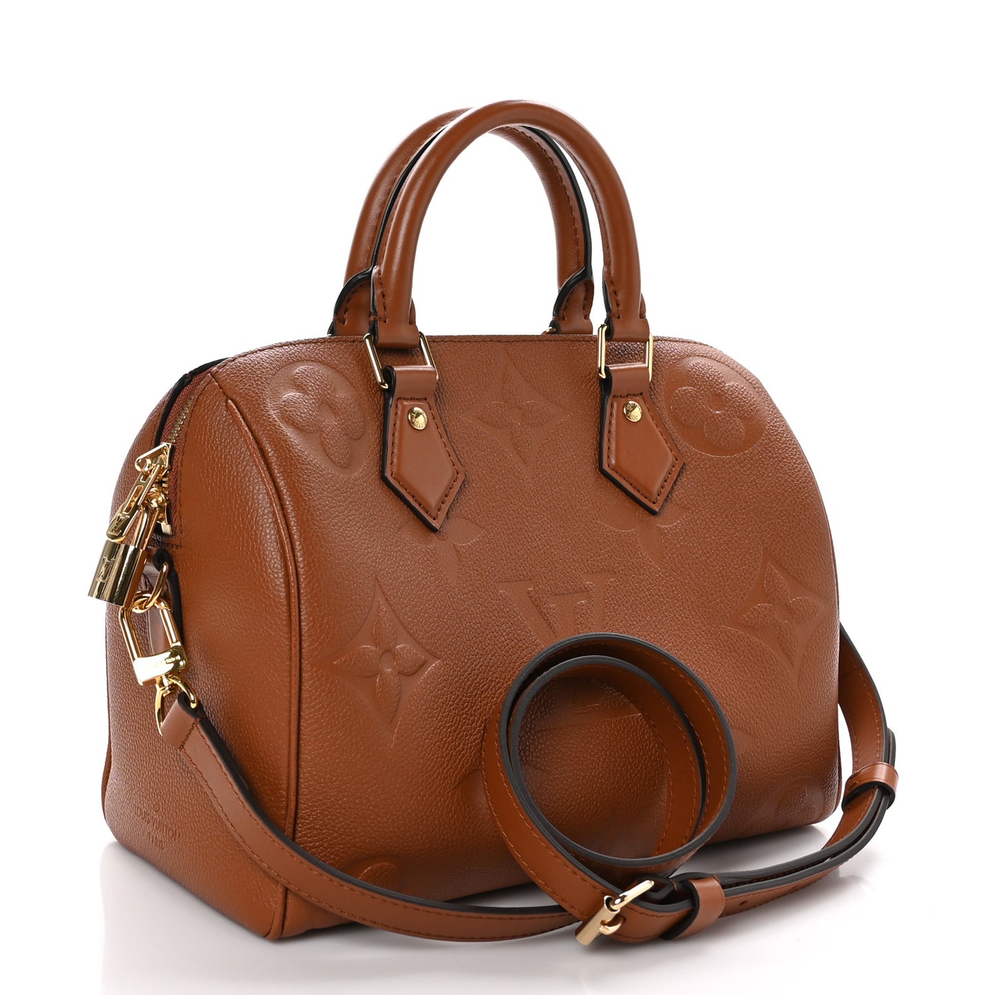 Empreinte Monogram Giant Speedy Bandouliere 25 Cognac